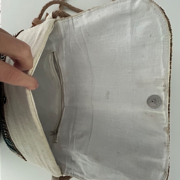 Boho Embroidered Crossbody Bag - Picture 7 of 9